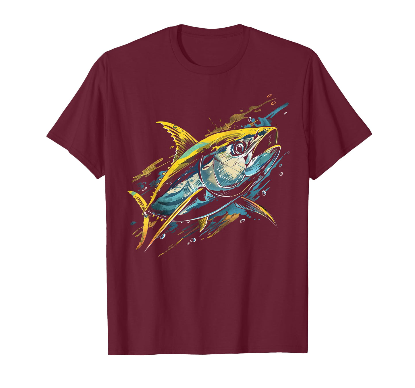 Yellowfin Tuna Fishing Big Game Fisherman T-Shirt