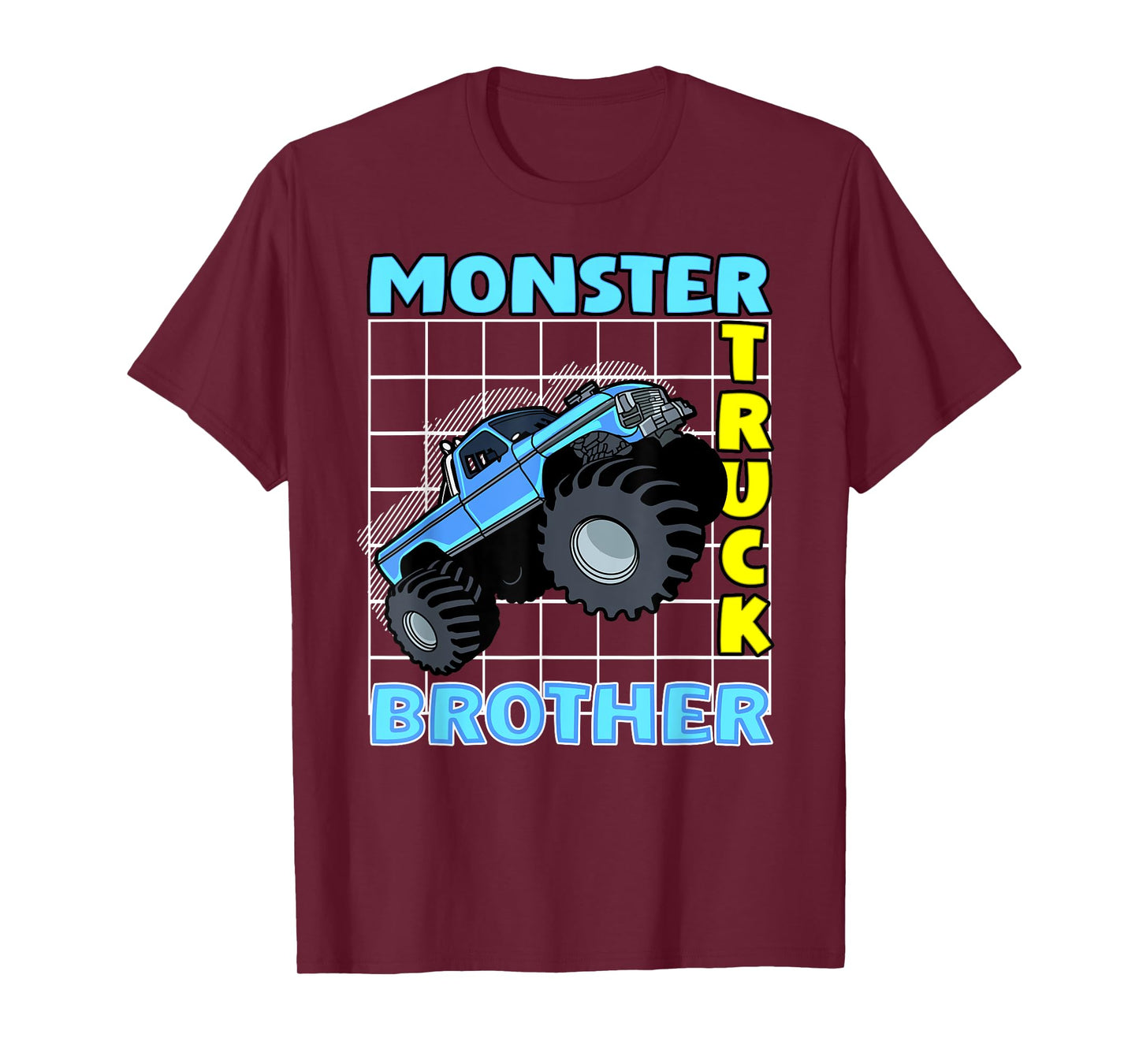 Monster Truck Brother Monster Truck Family Fans T-Shirt