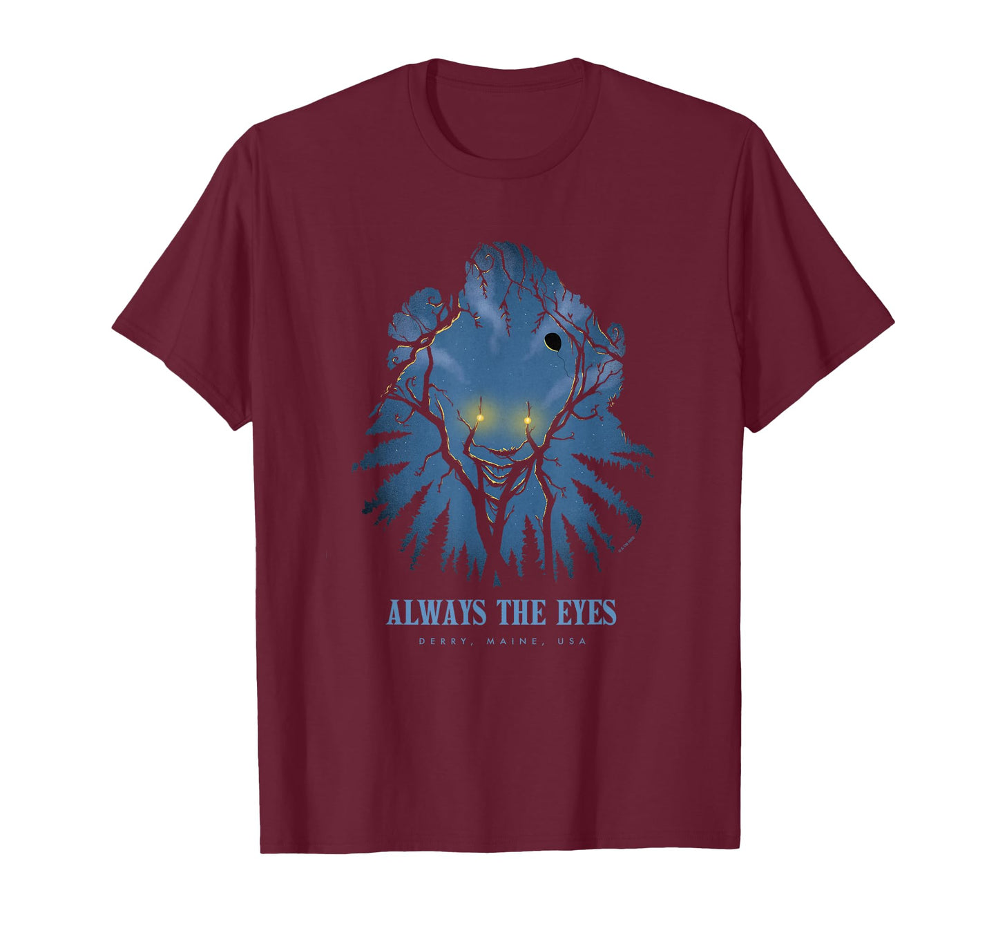 Welcome to Derry Always The Eyes Pennywise Silhouette T-Shirt