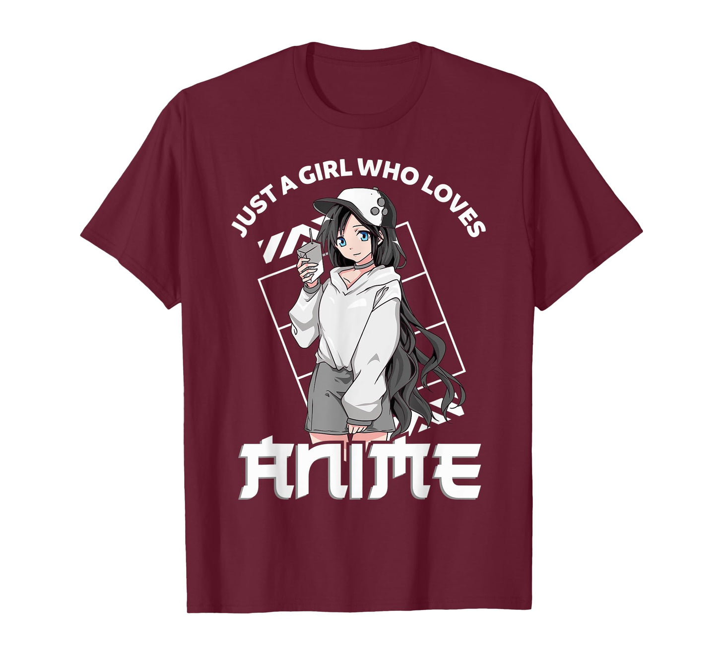 Anime Girl Just A Girl Who Loves Anime Girls Women T-Shirt