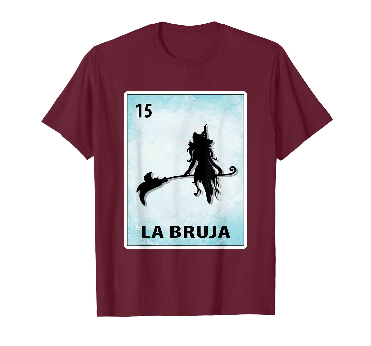 La Bruja Mexican Witch Cards Halloween T-Shirt