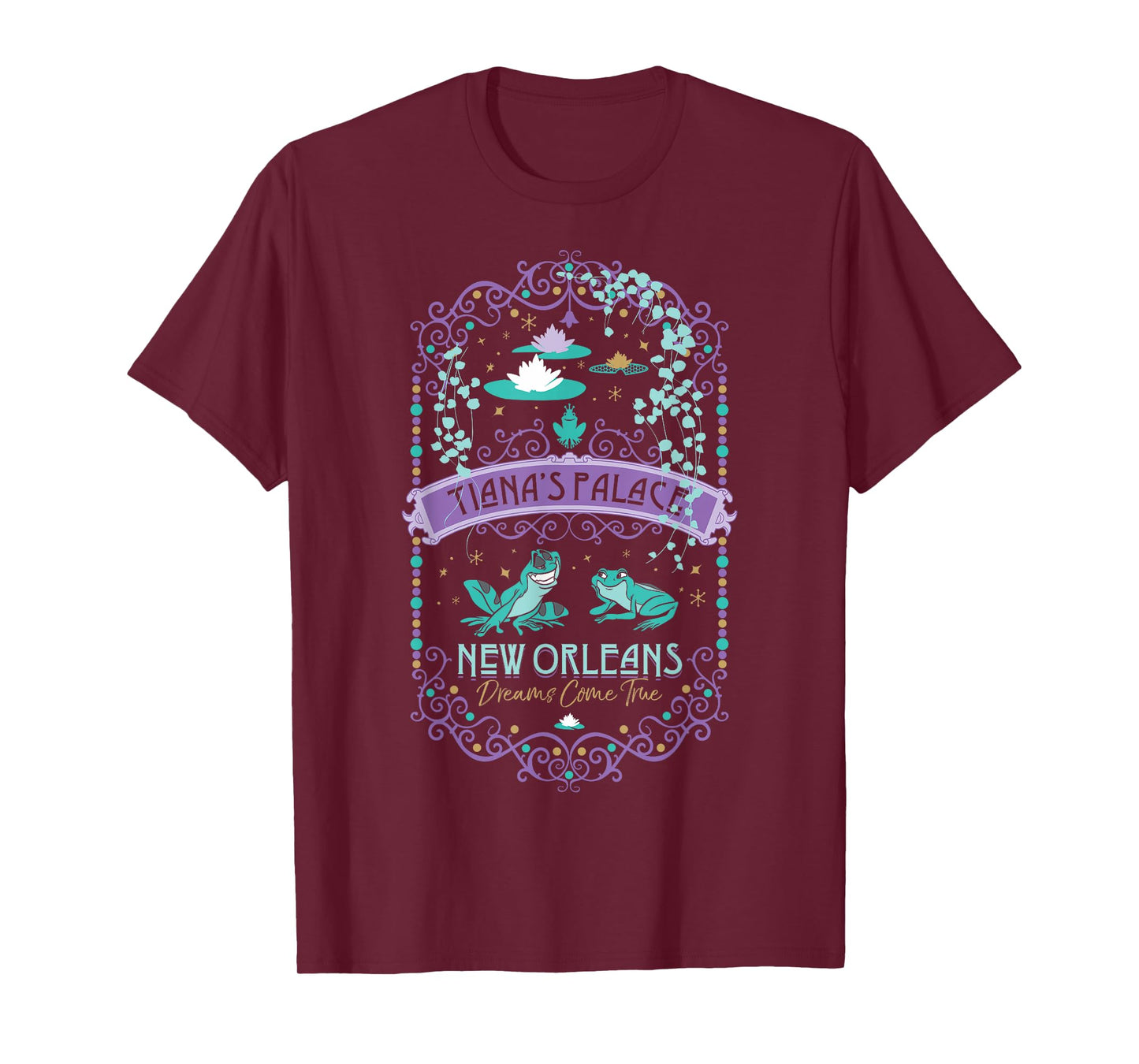 Disney Princess and The Frog Tiana's Place New Orleans T-Shirt Small