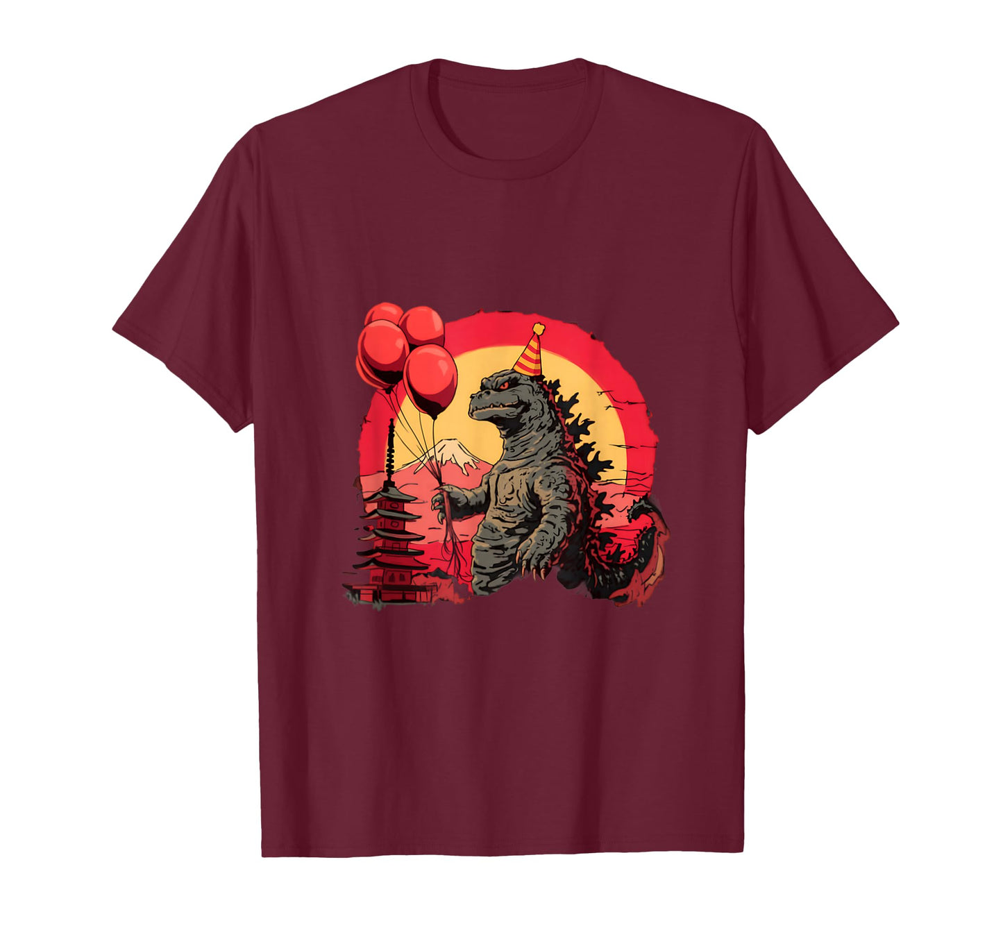 Kaiju Birthday Party Japan Monster Movie Bday Japanese T-Shirt
