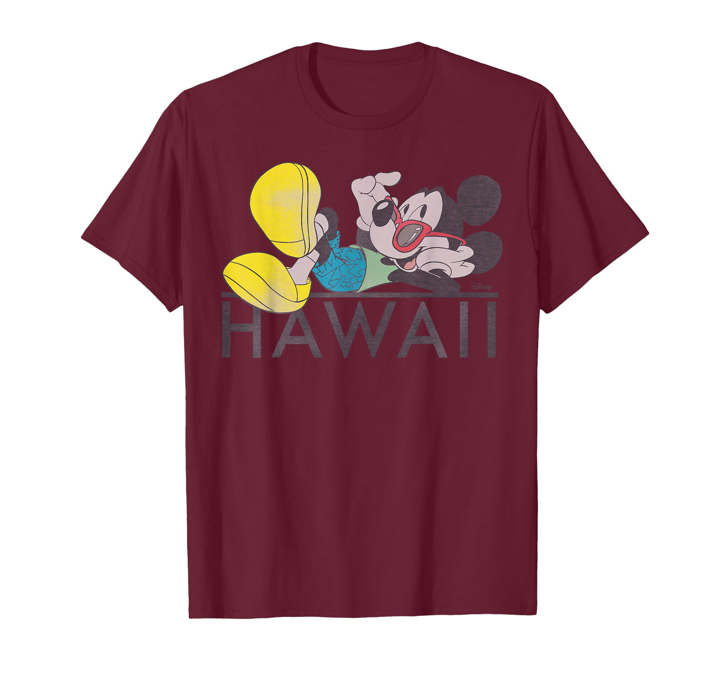 Disney - Cool Mickey Mouse Shades Hawaii T-Shirt