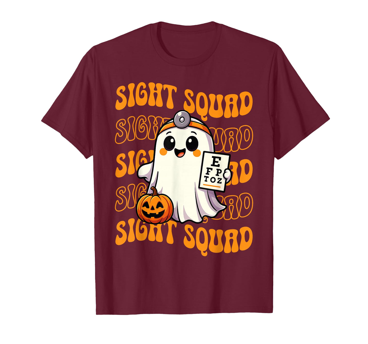 Sight Squad Optometry Halloween Ophthalmologist Eye Doctor T-Shirt