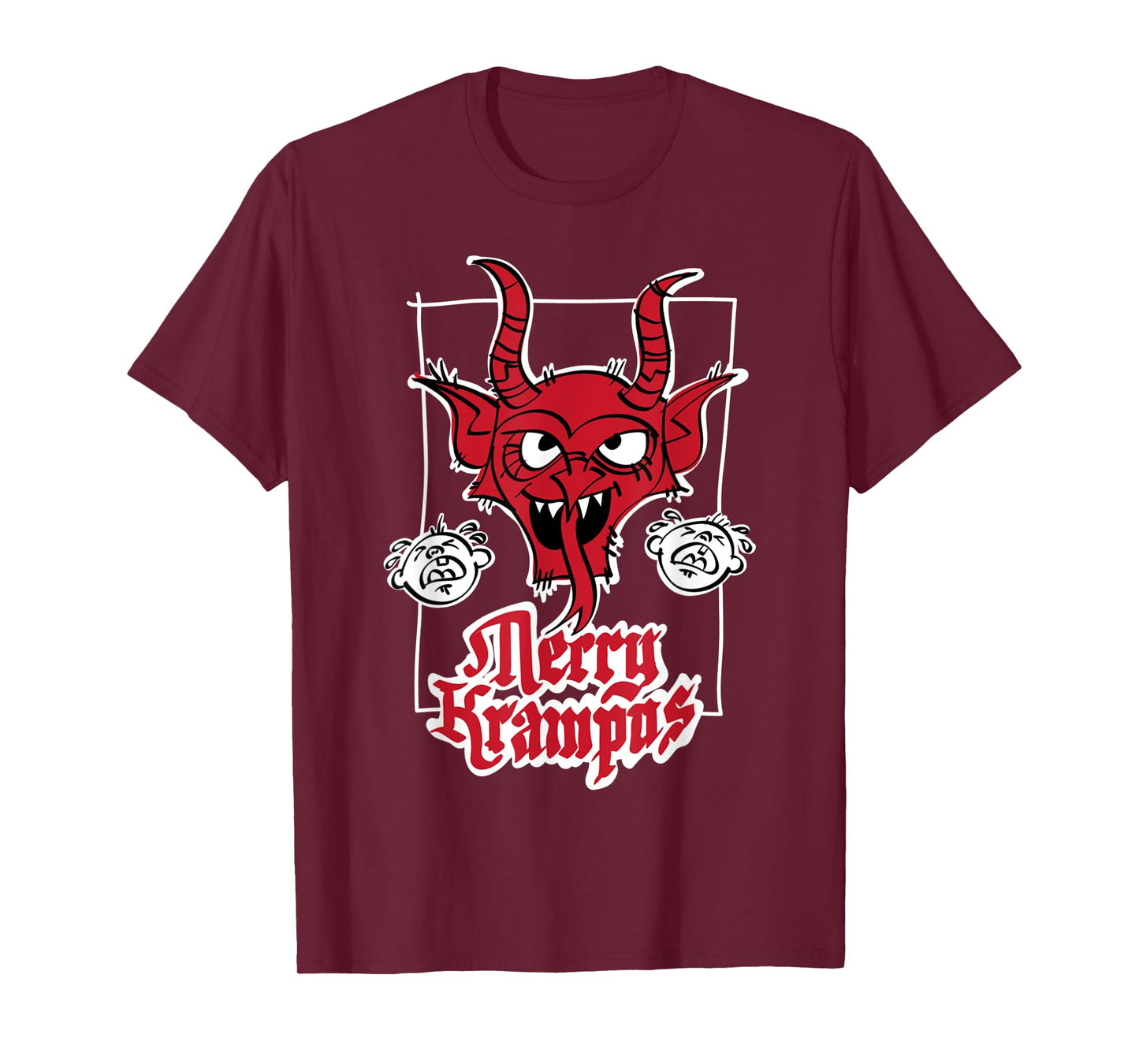 Krampusnacht Christmas Monster Krampus Lover Festive Horror T-Shirt
