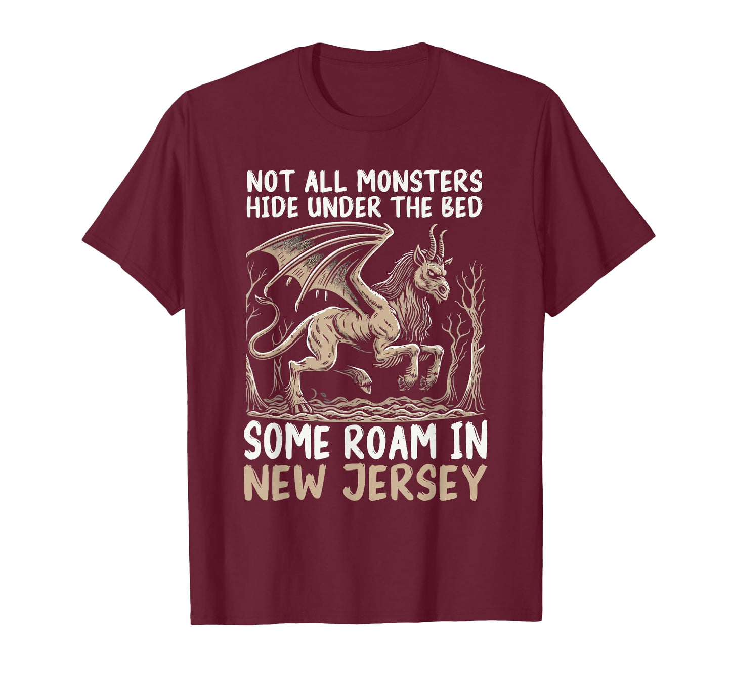 Jersey Devil Legendary Creature Cryptozoology Cryptid T-Shirt