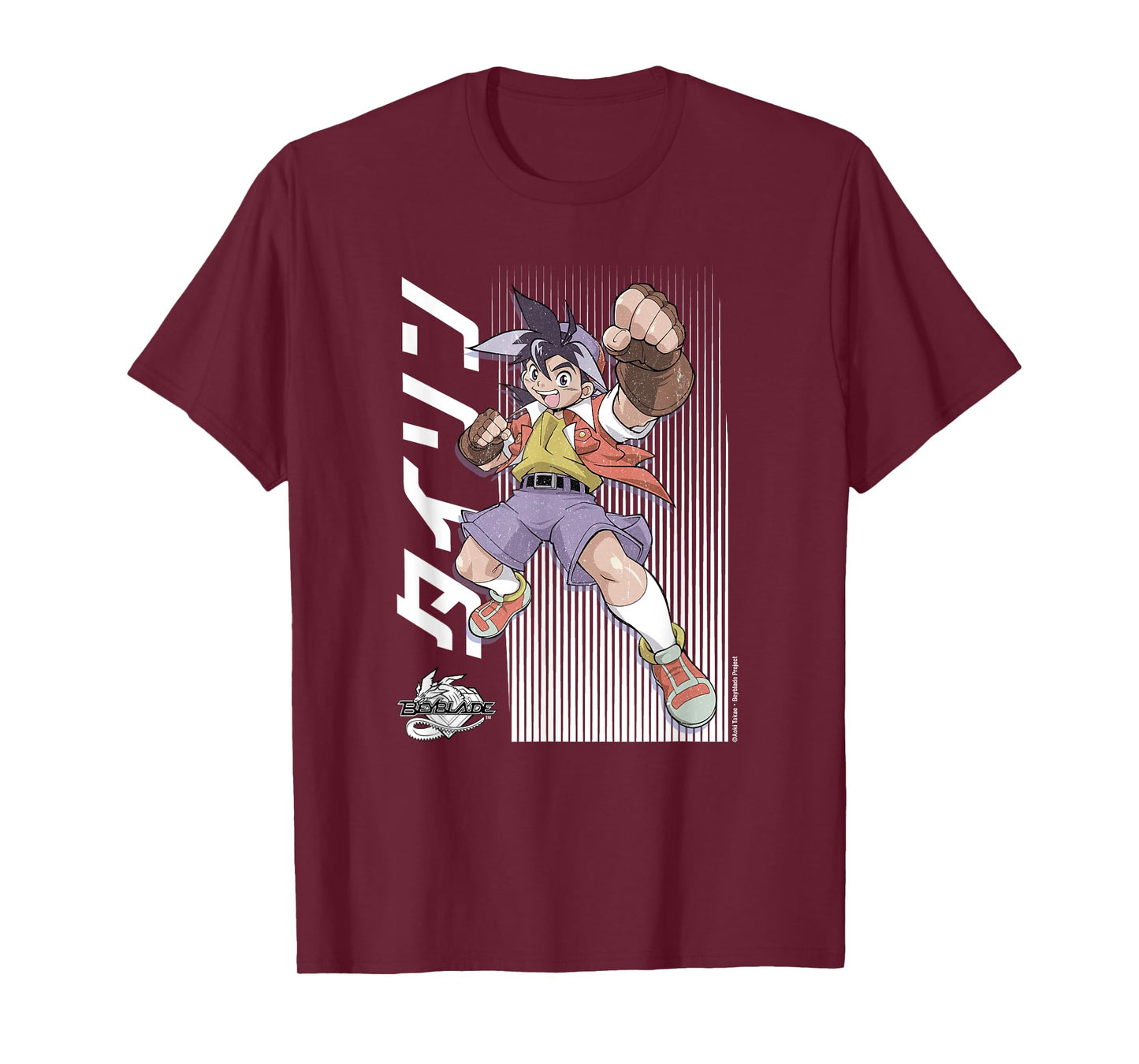 BEYBLADE TYSON DISTRESSED COLOR T-Shirt