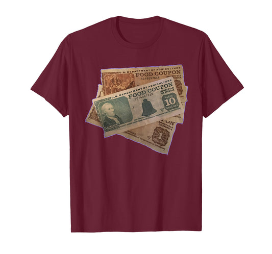 Foodstamp Graffiti Throwback Classic Gift Hiphop EBT 90s T-Shirt