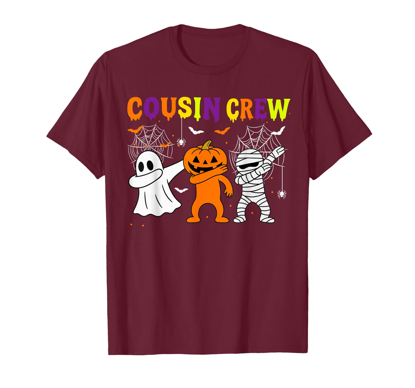 Halloween Cousin Crew 2025 Kids Matching Cousins Spooky T-Shirt