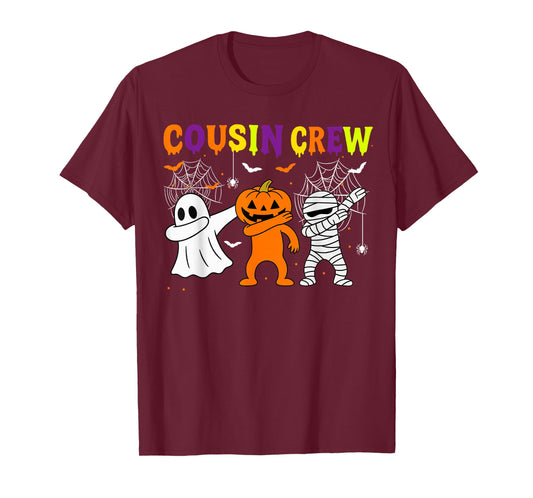 Halloween Cousin Crew 2025 Kids Matching Cousins Spooky T-Shirt