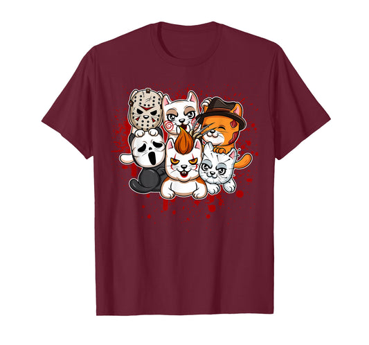 My Little Horror Crew - Halloween Cats T-Shirt