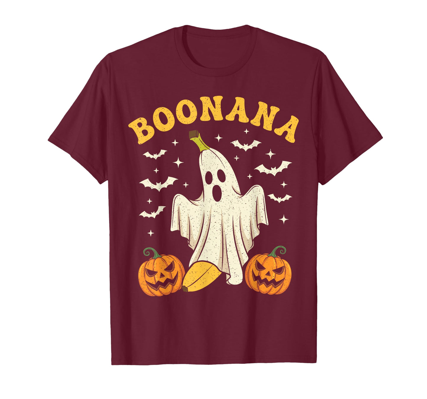 Funny Boonana Ghost Banana Halloween Costume Men Women Kids T-Shirt