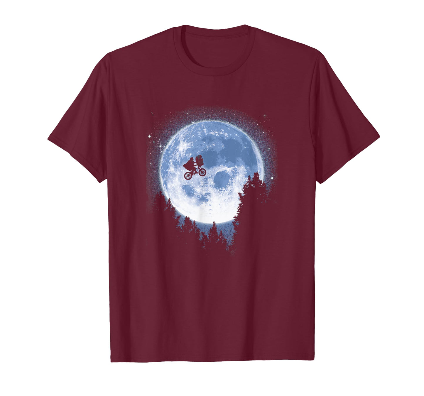 E.T. and Elliot Classic Bicycle Moon Jump T-Shirt