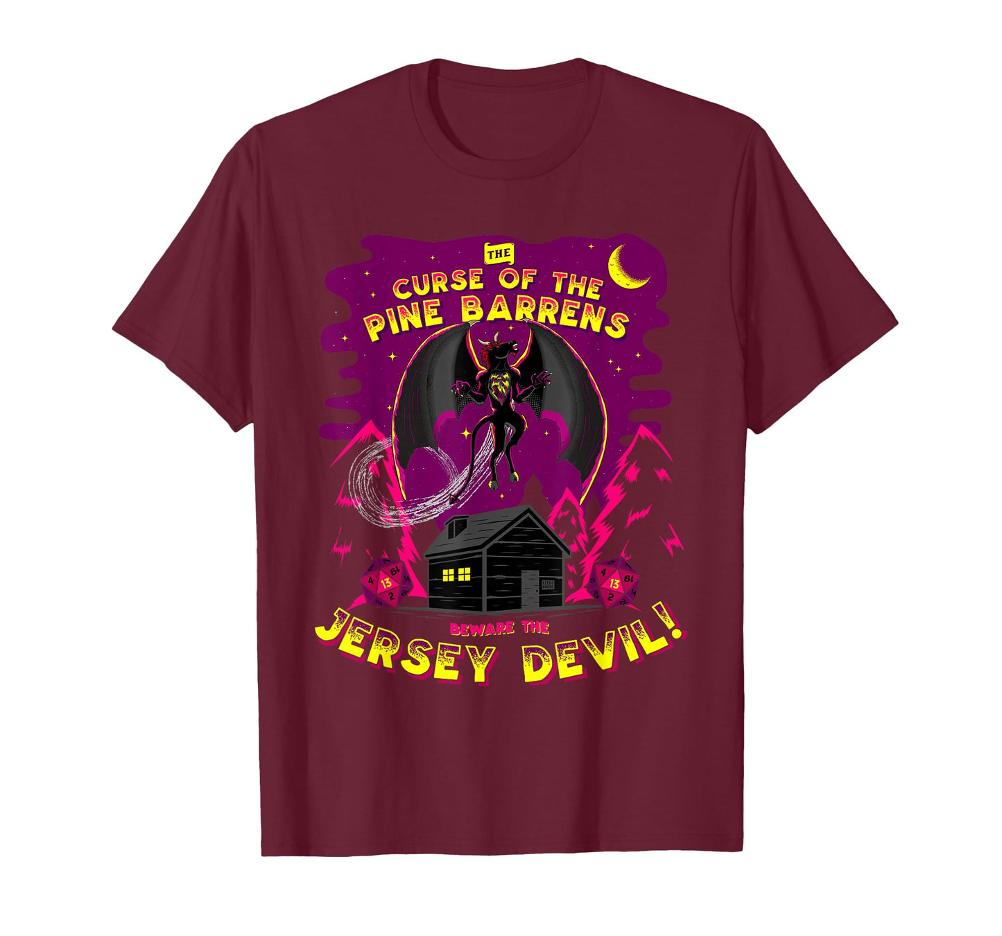 Epic Curse of the Jersey Devil Cryptids of New Jersey T-Shirt