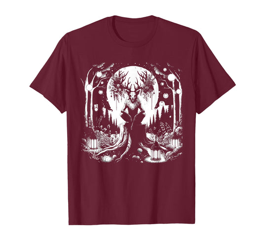 Wendigo Folklore Creature Cryptid Fantasy Monster Wendigo T-Shirt