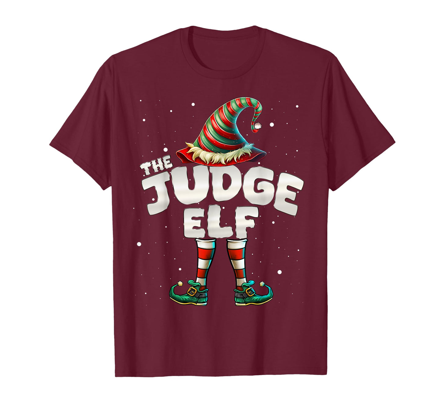I'm The Judge Elf Family Matching Group Christmas T-Shirt