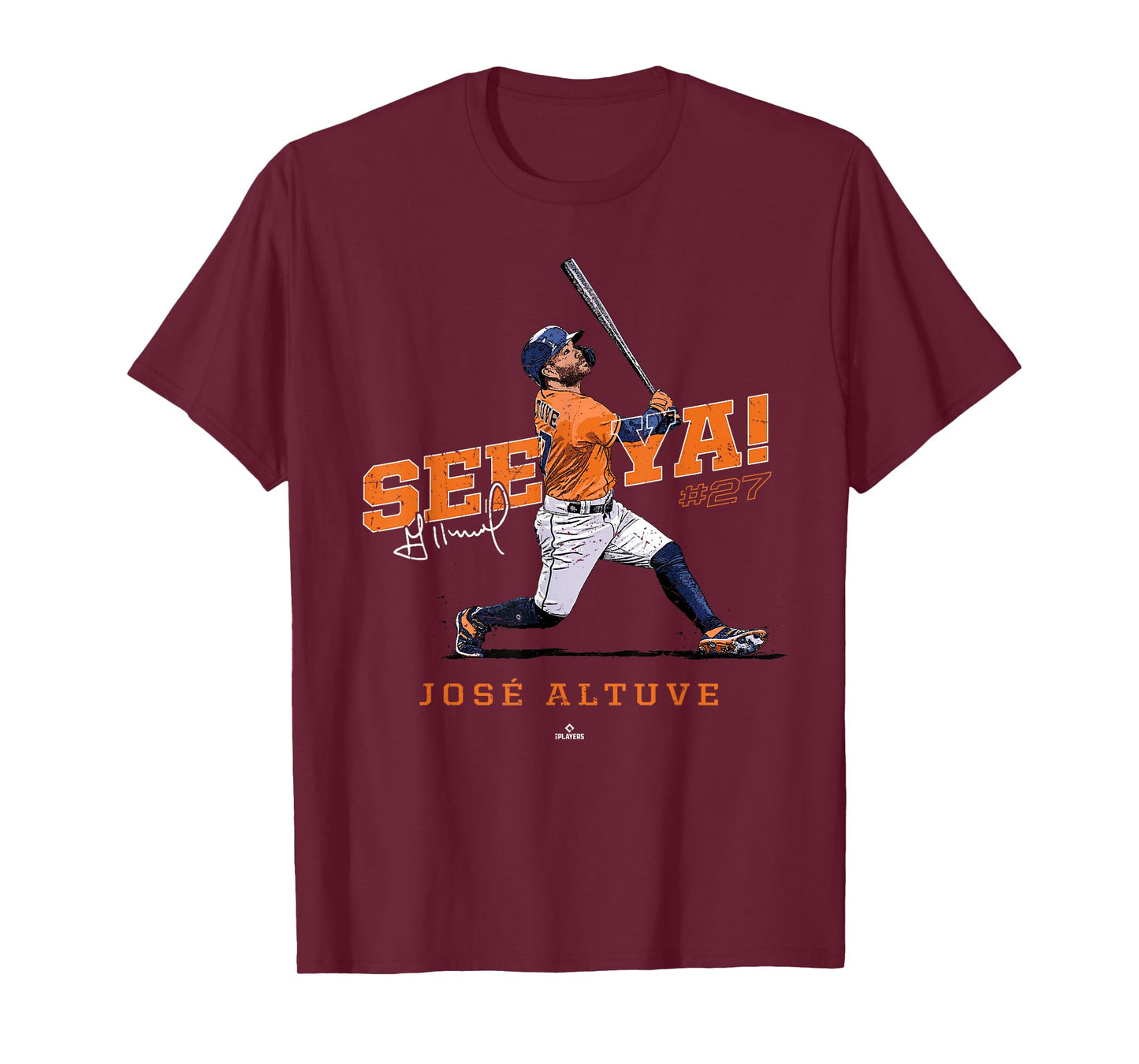 See Ya! Jose Altuve Houston MLBPA T-Shirt