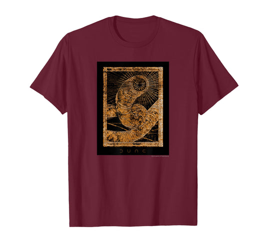 Dune - Golden Sandworm T-Shirt