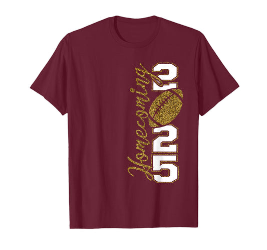 HOCO 2025 High School Homecoming Football Game Day (2 Sided) T-Shirt