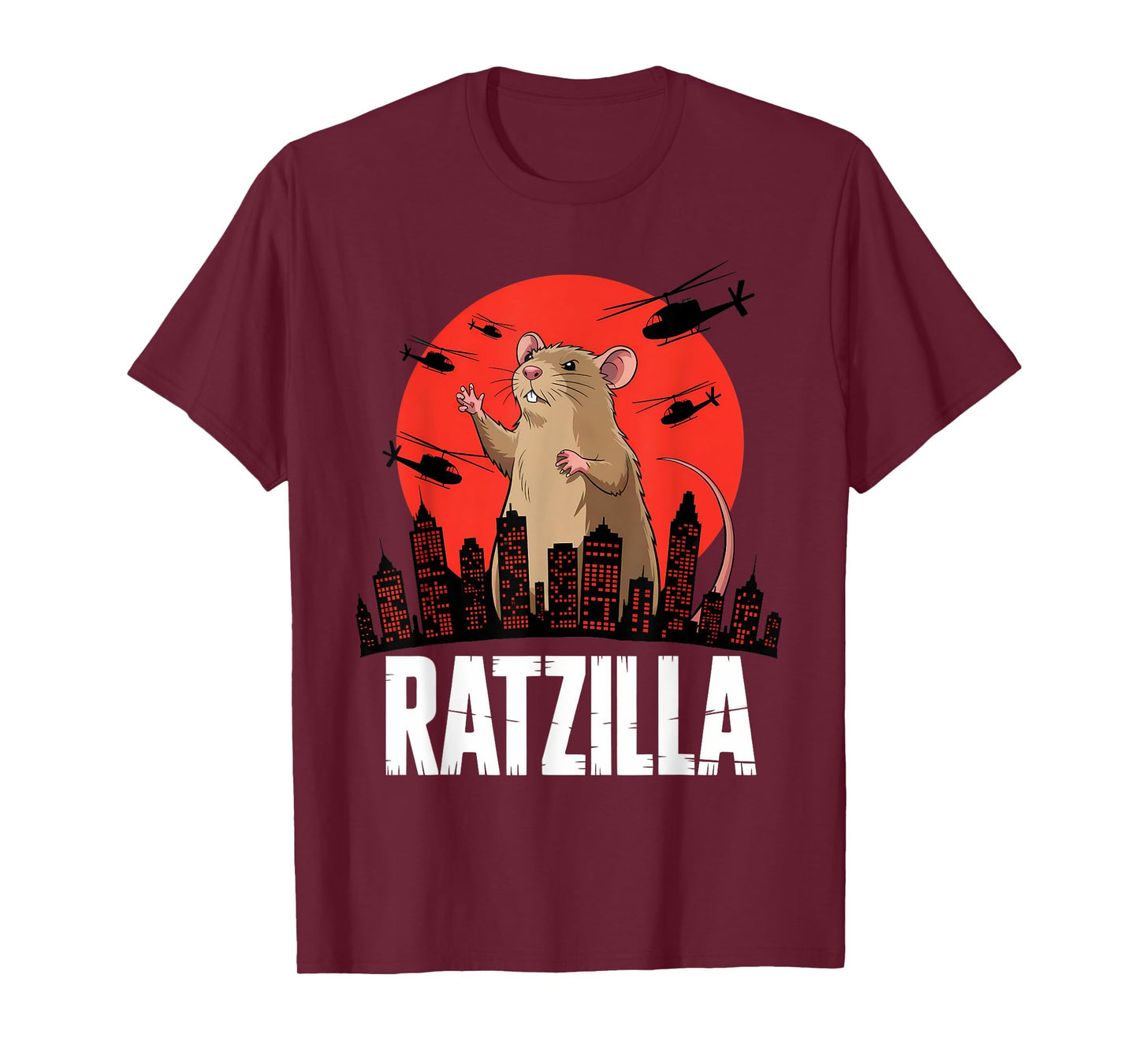 Ratzilla Funny Rat Monster Japanese Art T-Shirt