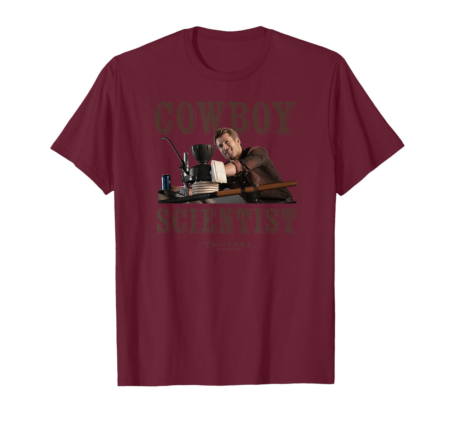 Twisters Tyler Owens Cowboy Scientist T-Shirt