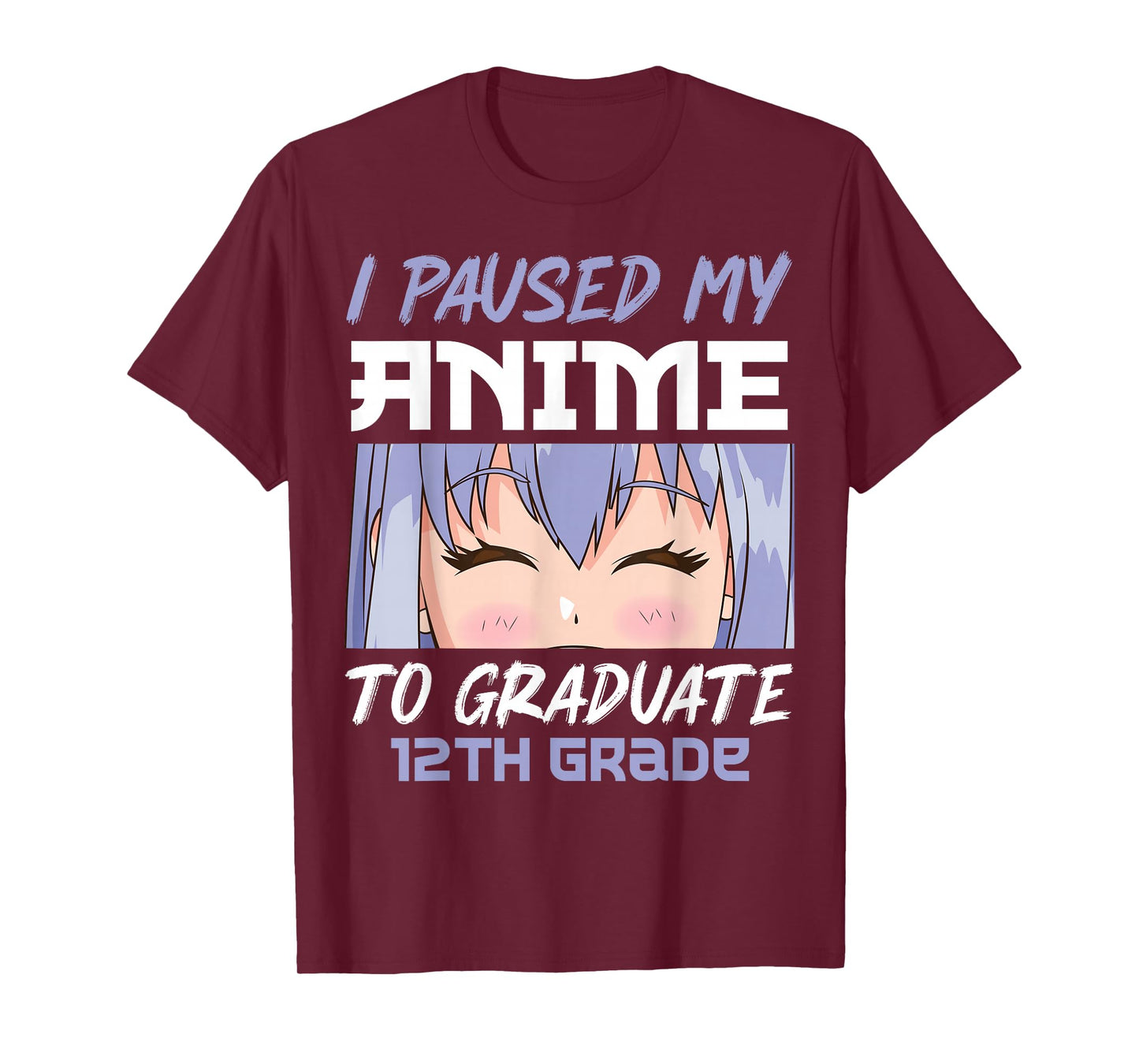 Graduation 12th grade Class 2022 Anime Graduate Girls T-Shirt
