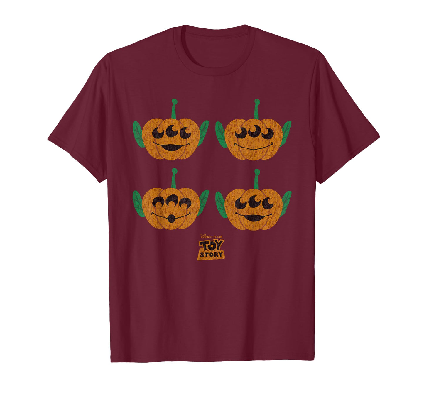 Disney PIXAR Toy Story Alien Pumpkins T-Shirt