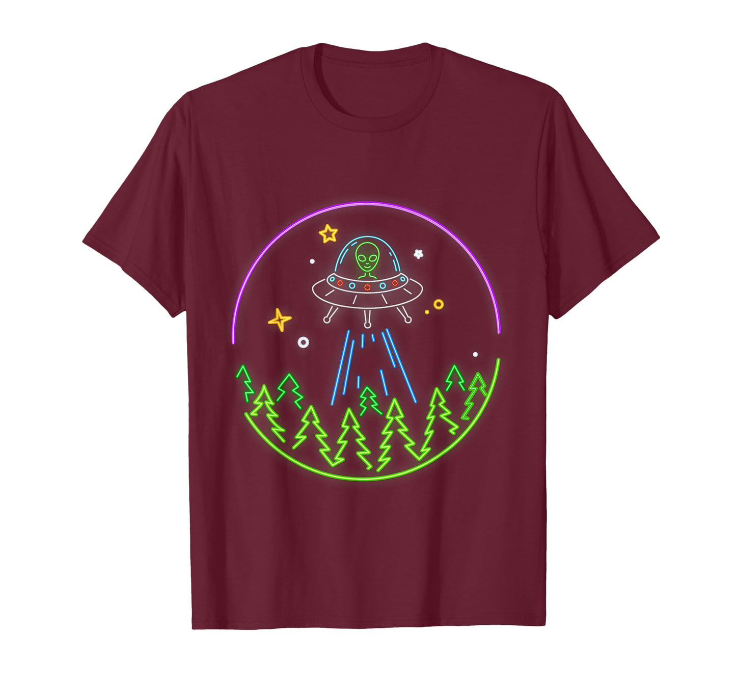 Alien Funny UFO Space Rave Alien Lovers T-Shirt
