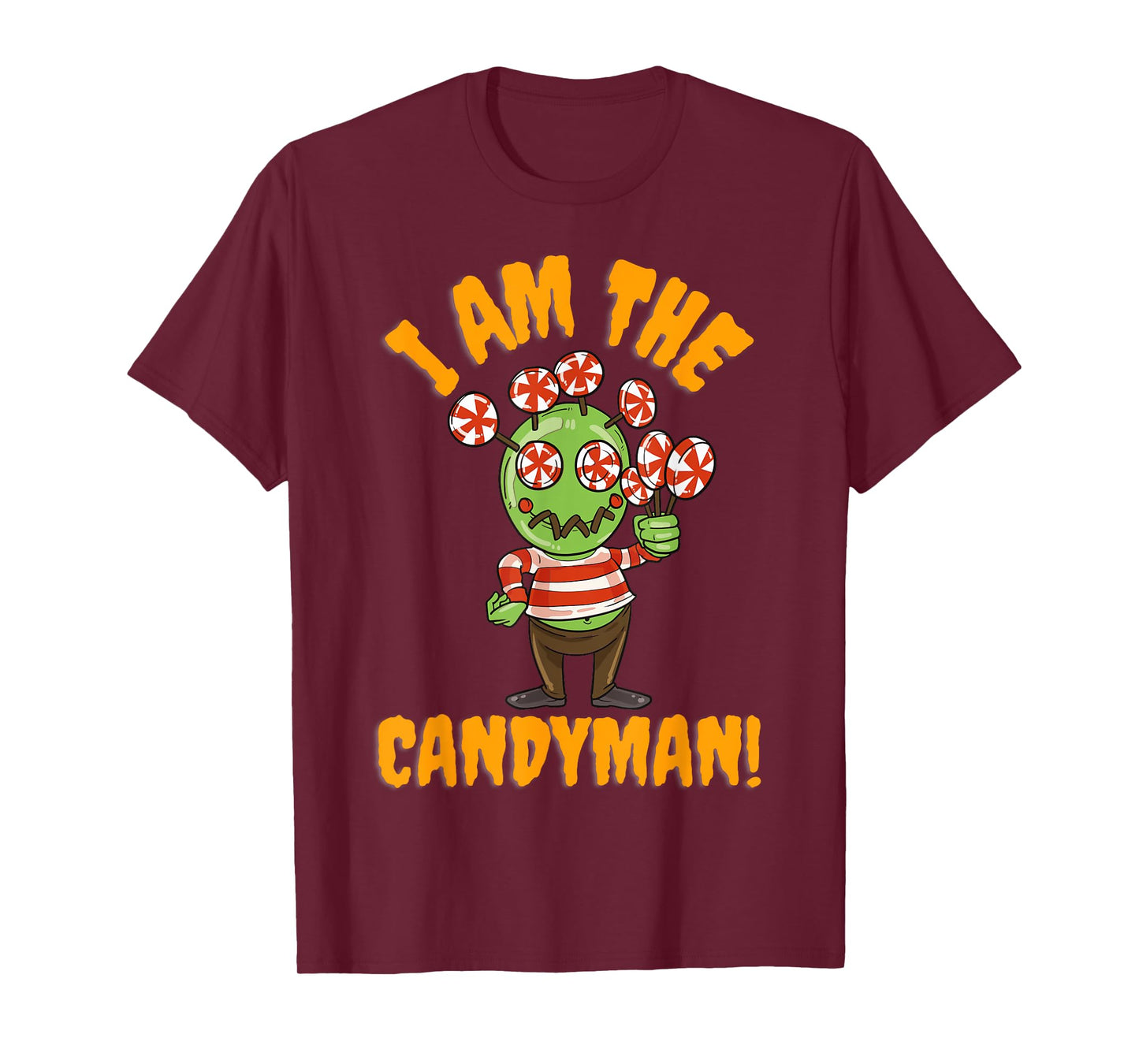 Cute I Am The Candyman Halloween T-Shirt