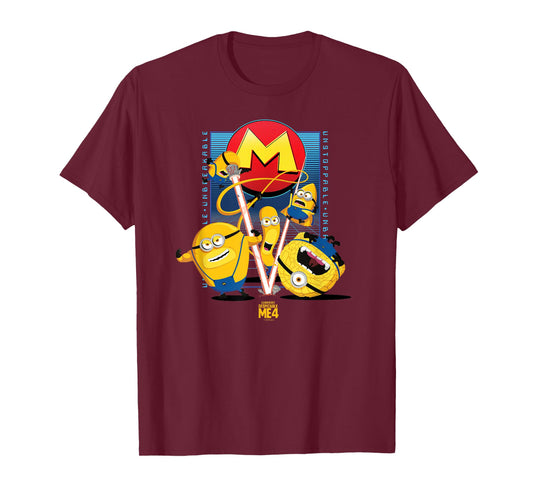 Minions Despicable Me 4 Mega Minions Group T-Shirt