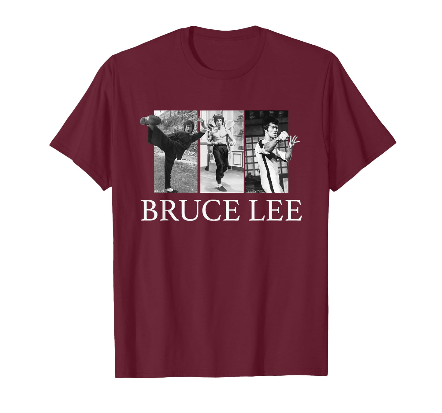 Bruce Lee Kung Fu Movie Montage Martial Arts Legend T-Shirt