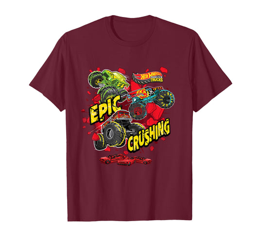 Hot Wheels Monster Trucks - Epic Crushing T-Shirt