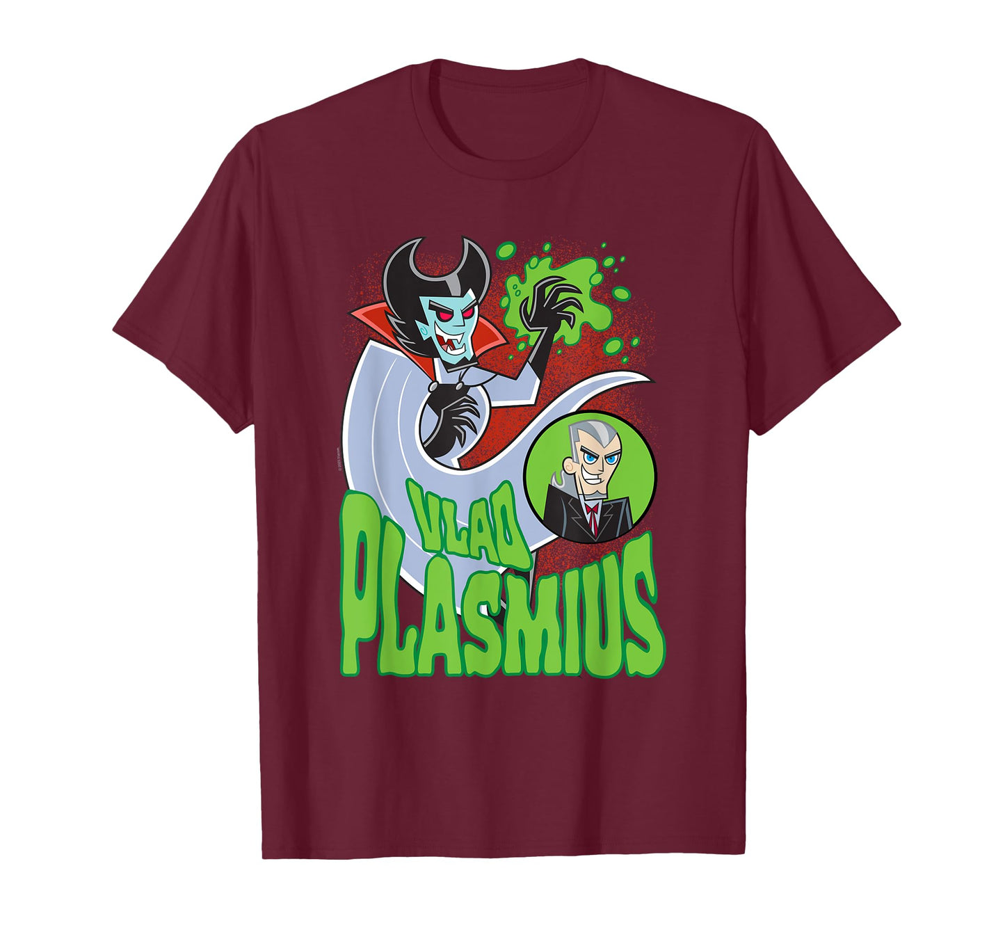 Danny Phantom Vlad Plasmius Retro Cartoon T-Shirt