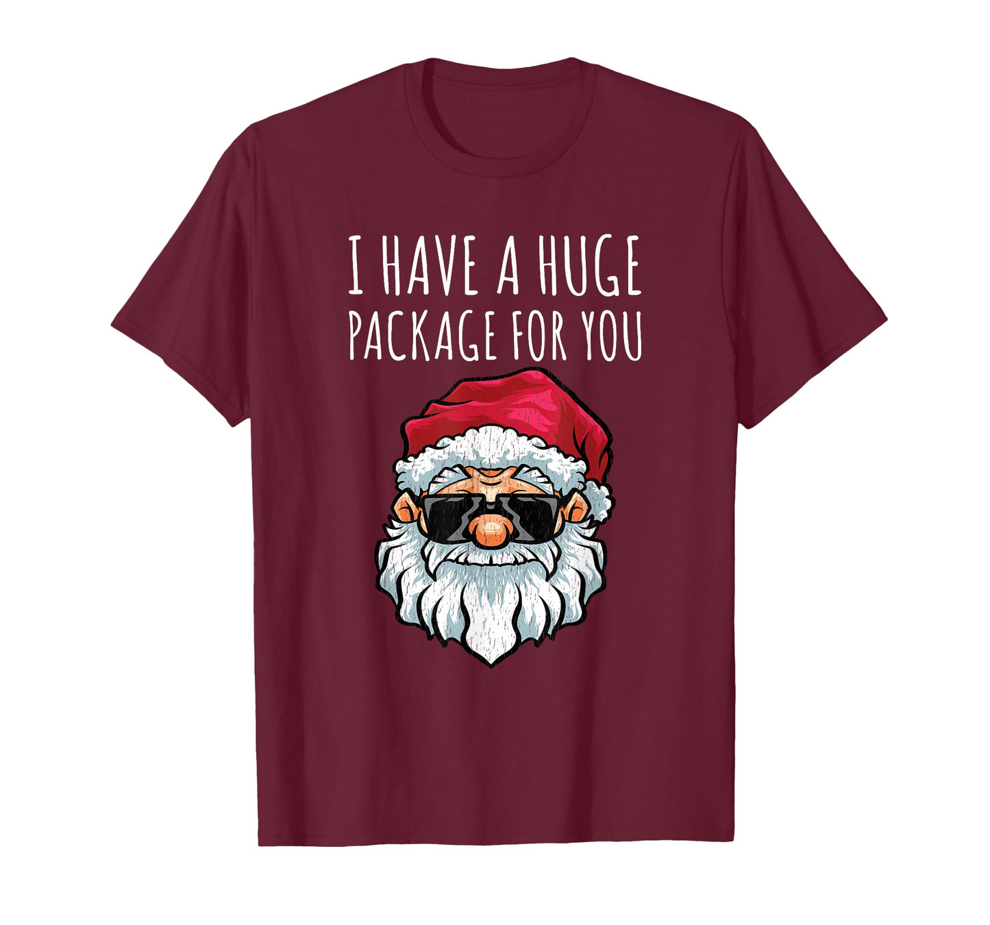 Dirty Christmas Shirt Naughty Raunchy Shirt For Men Package T-Shirt