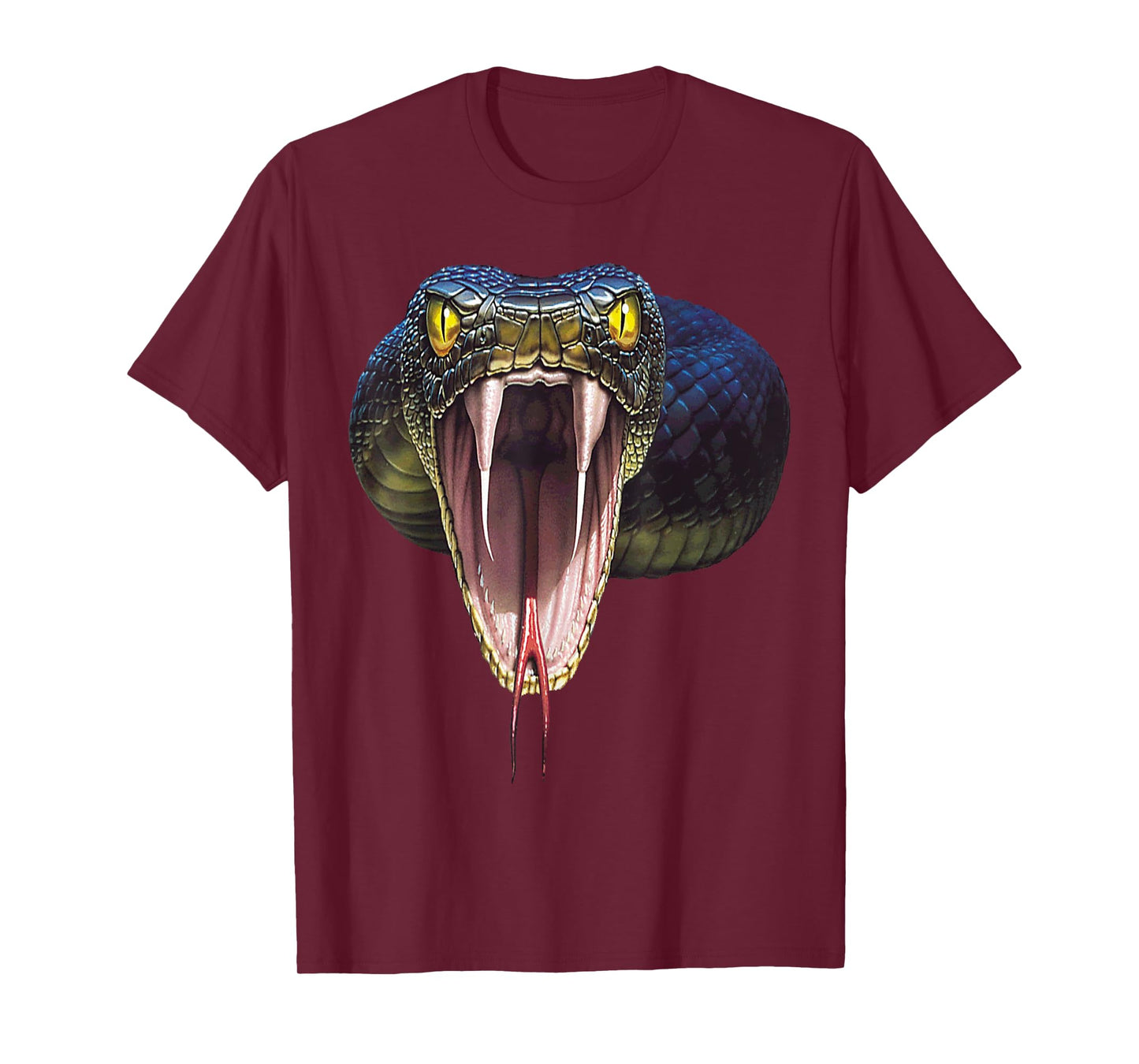 Scary Black Mamba Snake Halloween Costume Gift T-Shirt