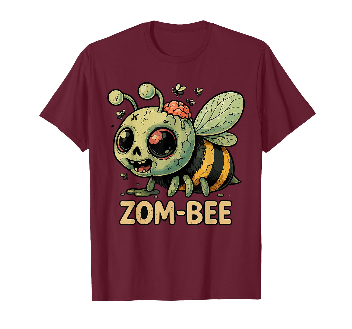 Baby Bee Halloween Costumes, Spooky Zom-Bee Zombie T-Shirt
