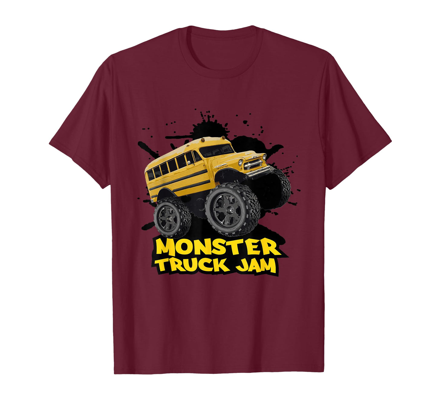 MONSTER TRUCK SCHOOL BUS T-Shirt