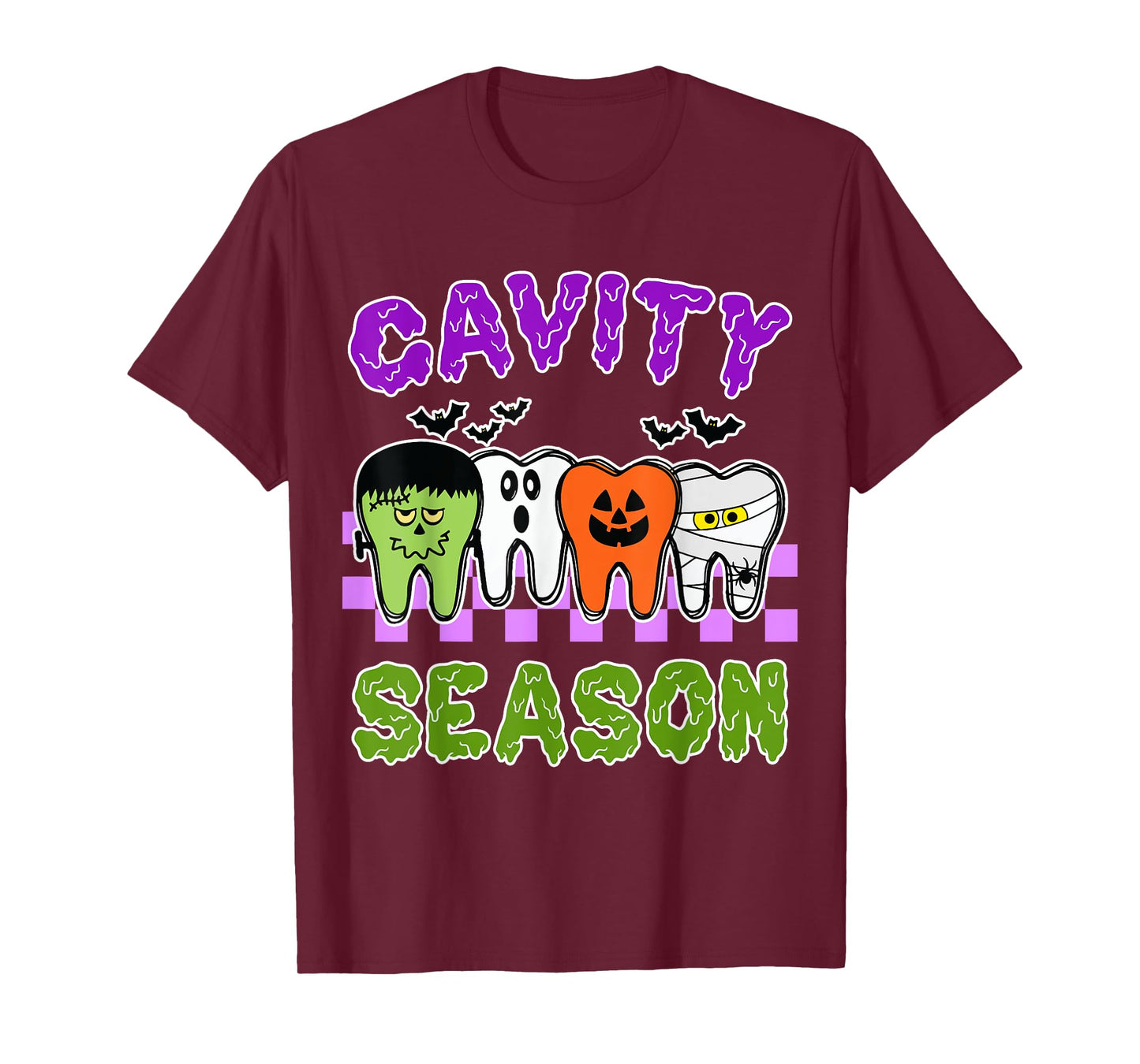 Cavity Season Dental Halloween Dentist Gift For Women Men T-Shirt