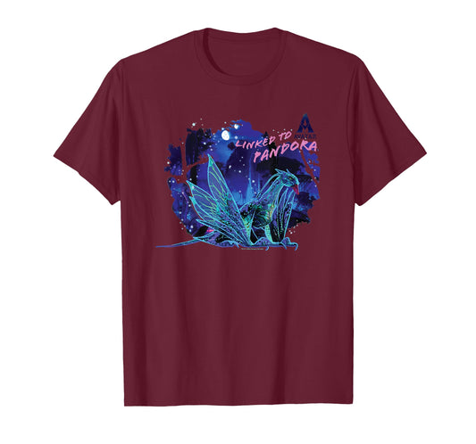 Avatar: The Way Of Water Linked To Pandora Neon Big Poster T-Shirt
