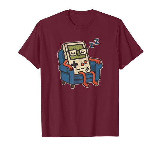Funny Vintage Old Gamer Retro Video Game Old Gamer T-Shirt