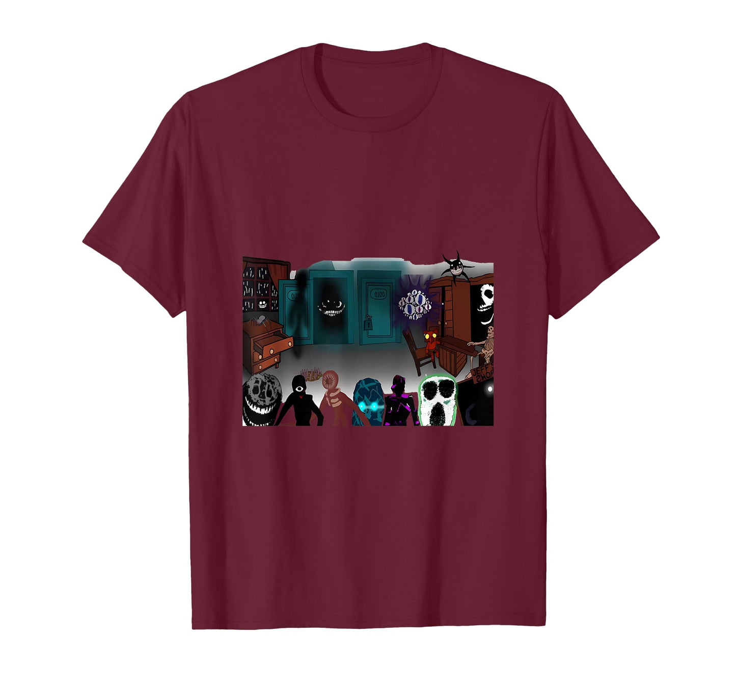 doors monsters - game doors T-Shirt