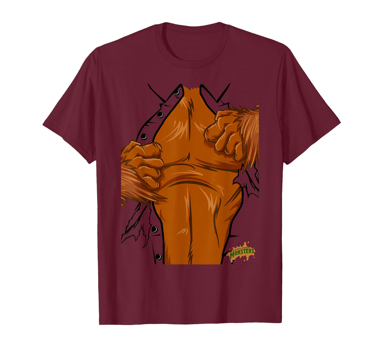 Universal Monsters The Wolf Man Costume T-Shirt
