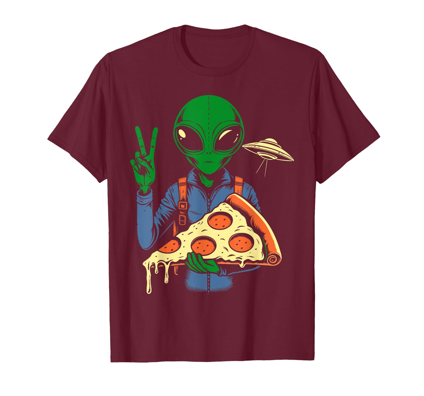 Alien pizza T-Shirt