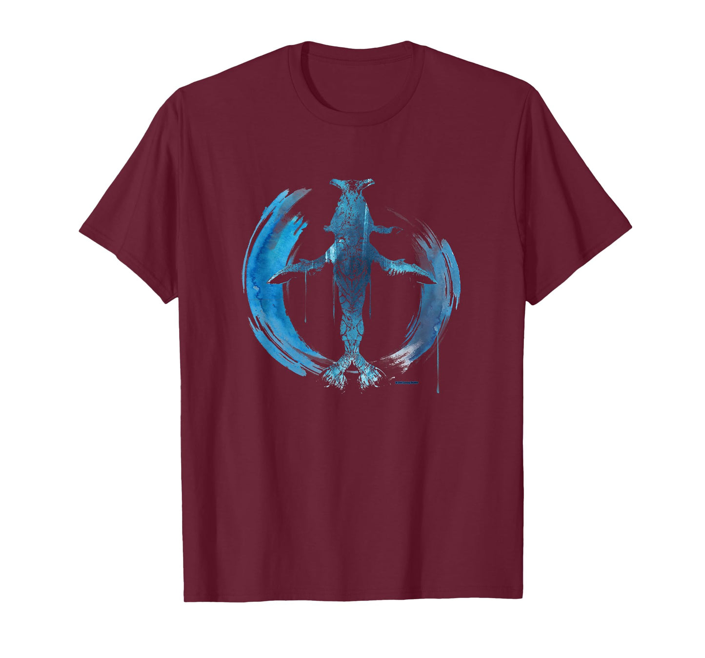 Avatar: The Way of Water Tulkun Tribal Art Circle T-Shirt