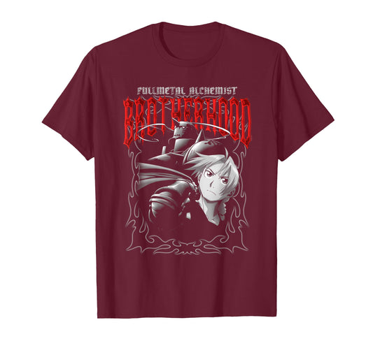 Fullmetal Alchemist: Brotherhood Gothic Frame Brothers Anime T-Shirt
