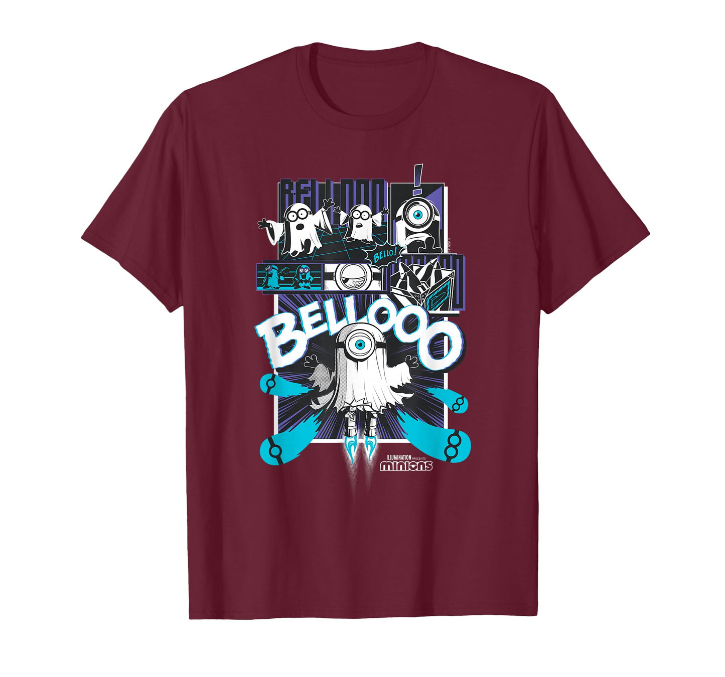 Minions Ghost Bello Halloween T-Shirt