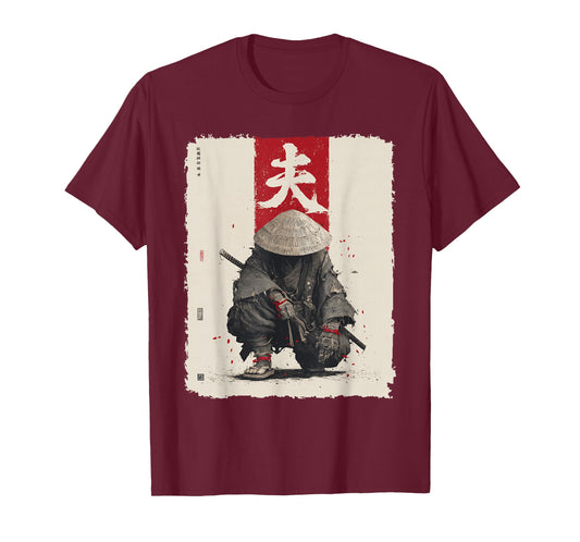 Samurai, Warrior, for Men | Japanese Ninja, Anime, Katana T-Shirt