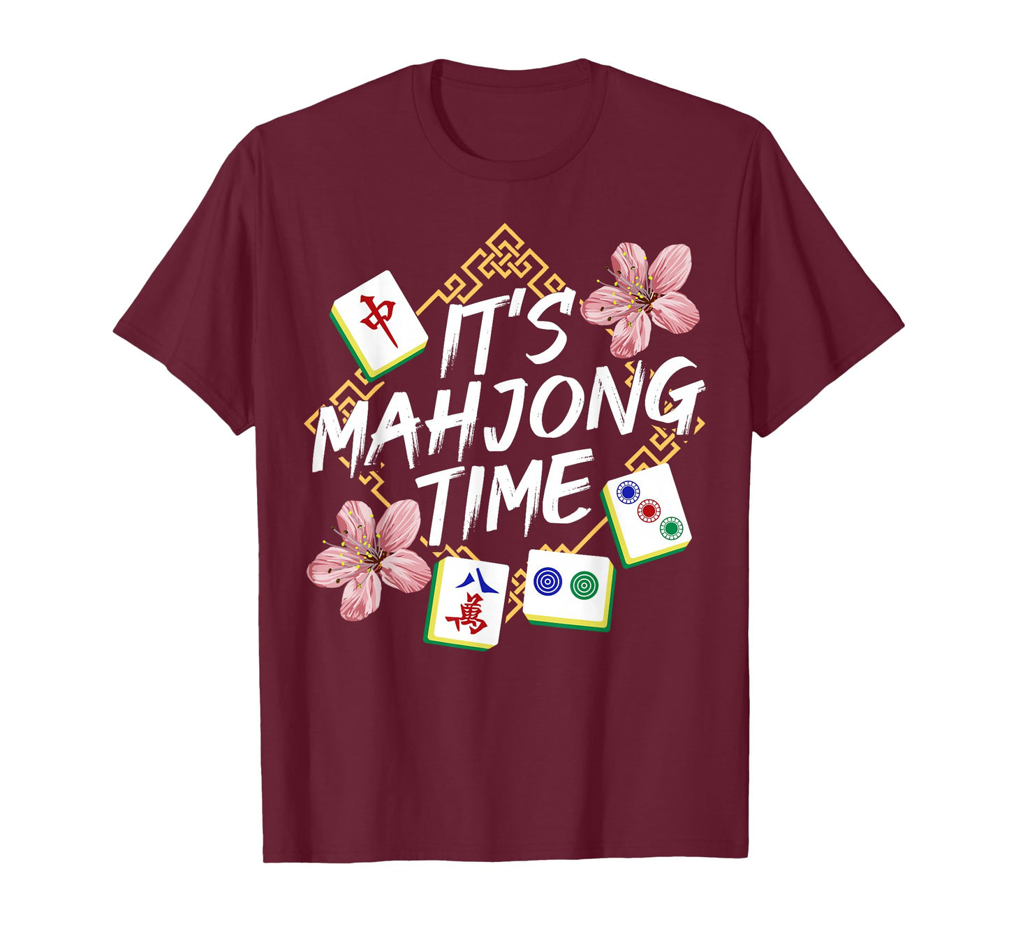 Mahjong Chinese Mahjong Player T-Shirt