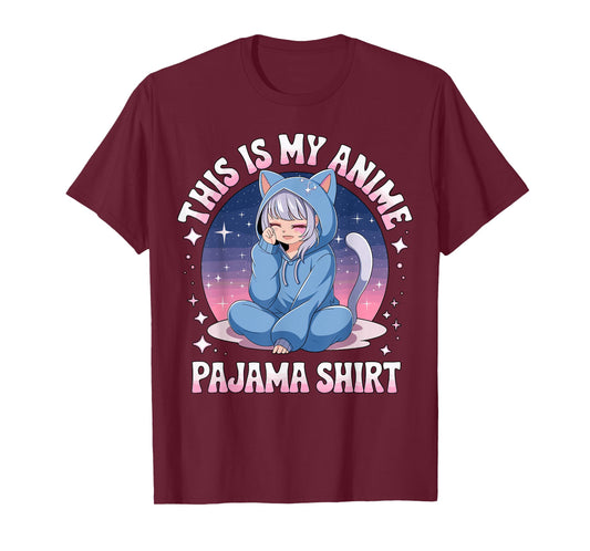 Anime Night This is My Anime Pajama T-Shirt